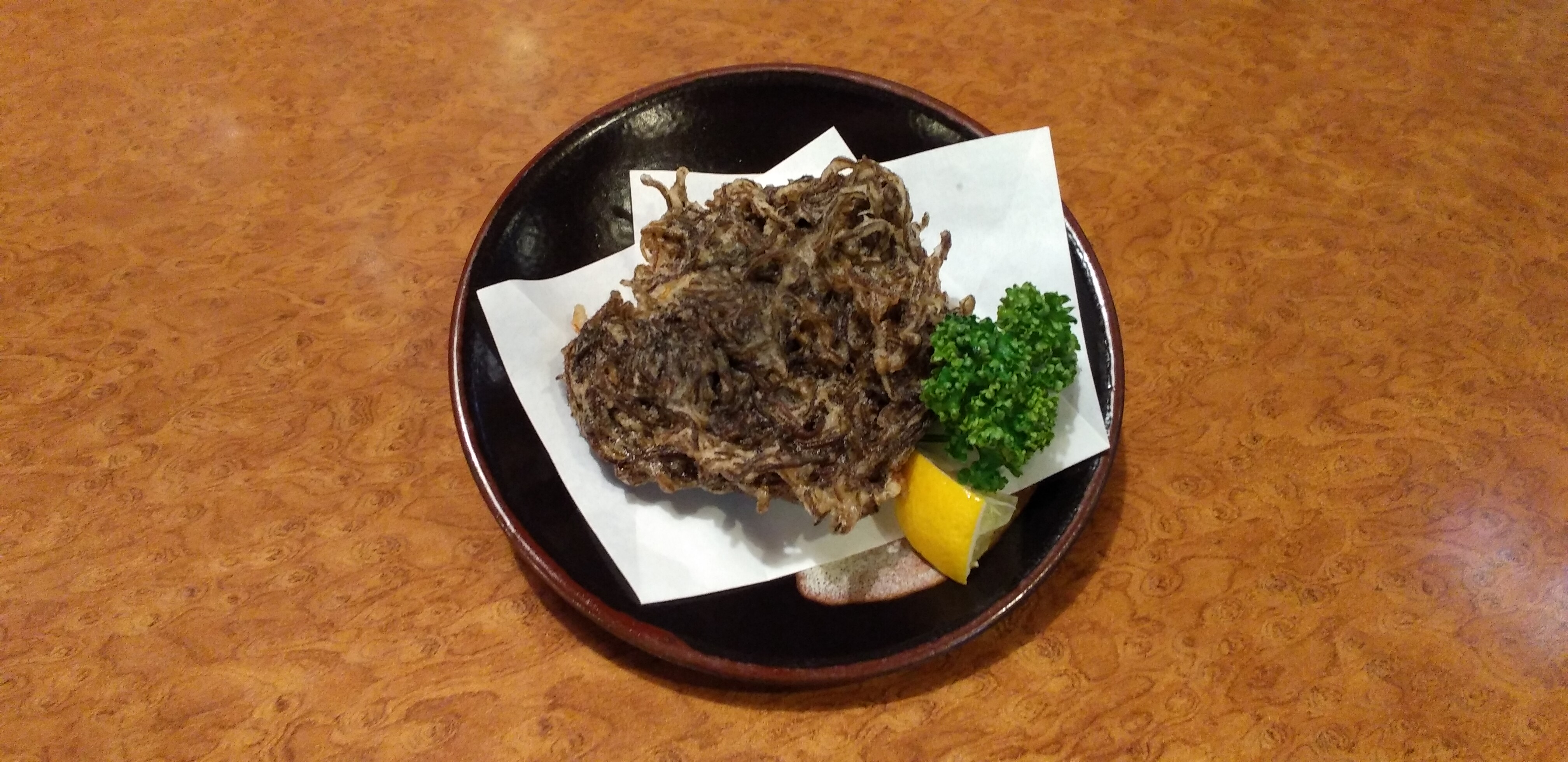 もずくの天ぷら