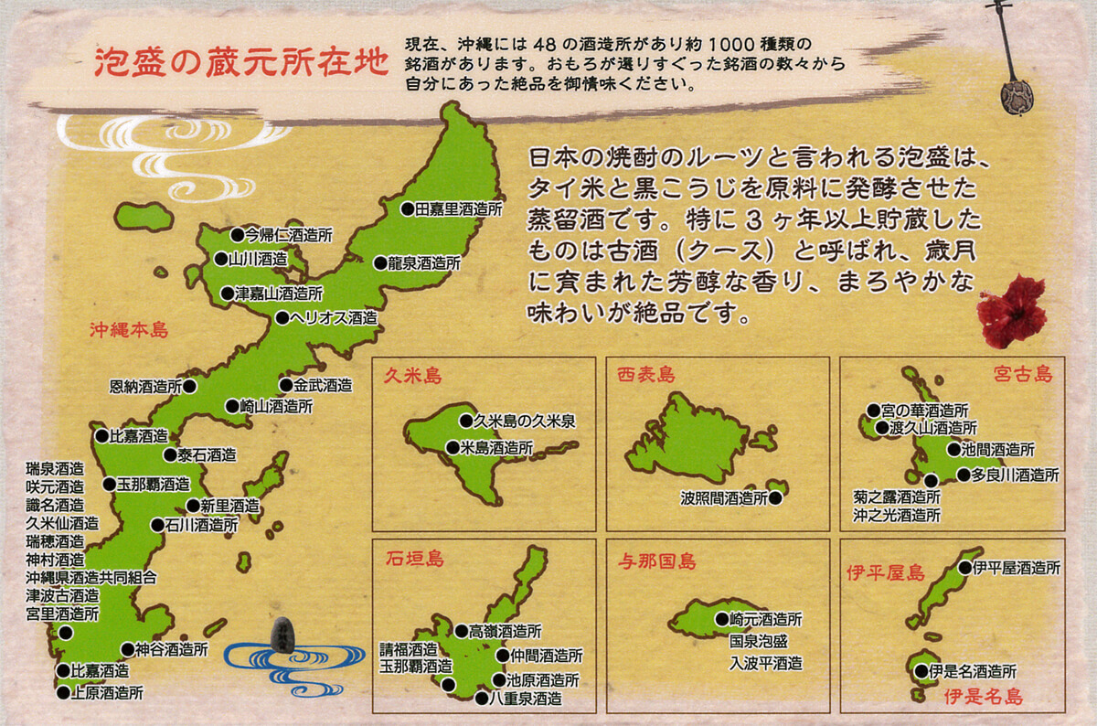 泡盛テイスティングチャート